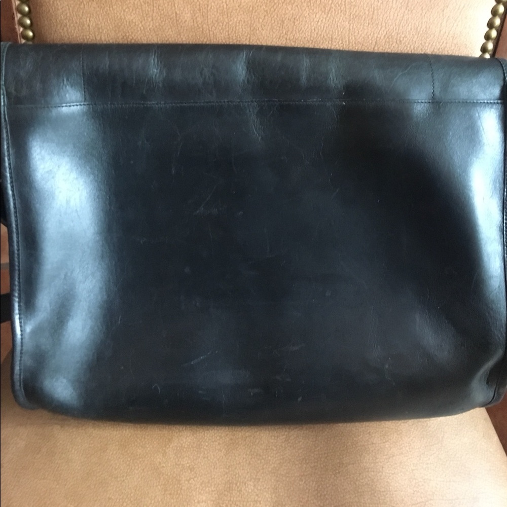 Banana Republic Leather Messenger Bag